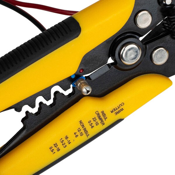 Main product image for Adjustable Automatic Wire Stripper with Built-In Wire Cutter and Crimper360-210